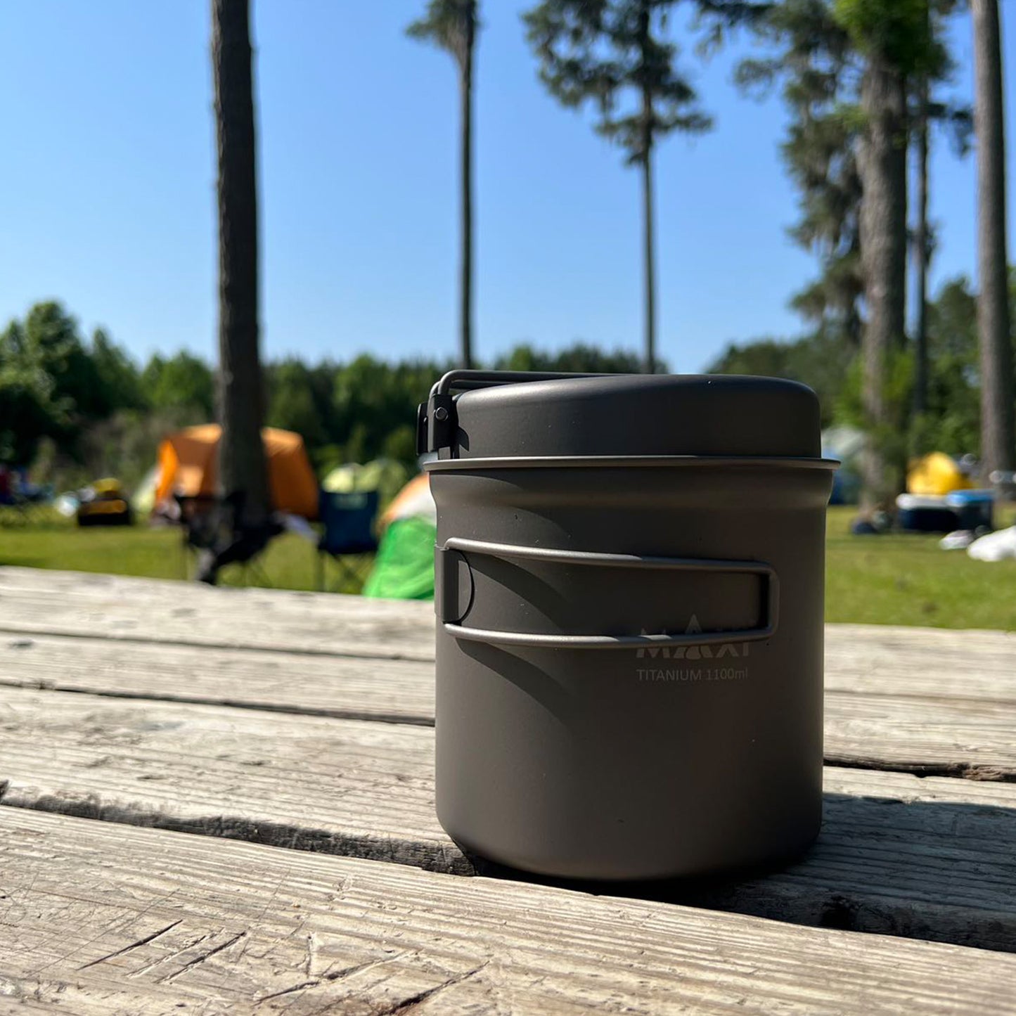 Titanium Pot and Pan 1100ml